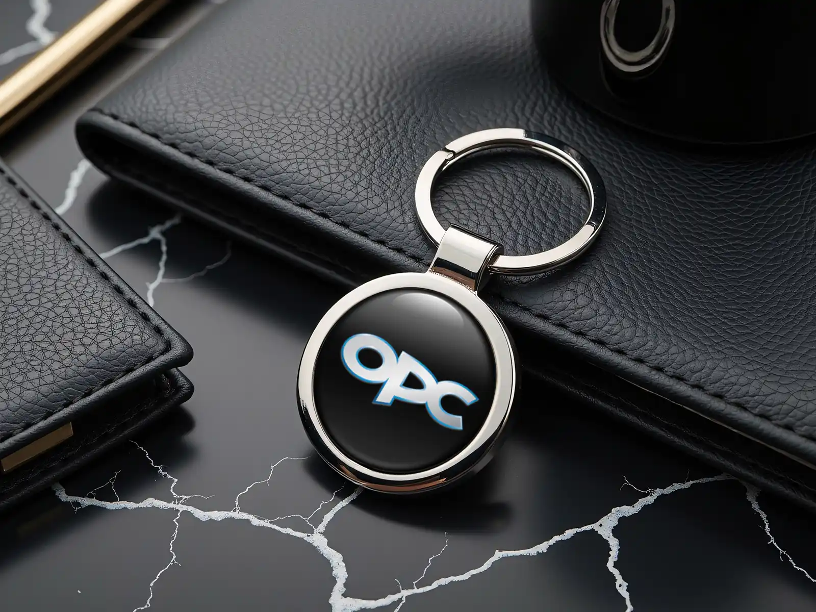 Opel Luxus Schlüsselring Premium Edelstahl